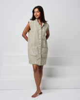 Terry mod sleevless dress
